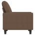 Sillón de tela marrón 60