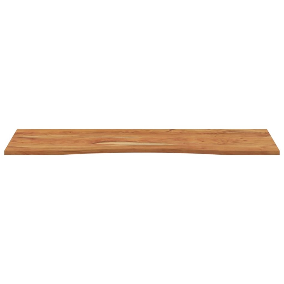 Tablero de escritorio rectangular madera acacia 140x50x2,5