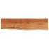 Tablero rectangular madera de acacia borde vivo 160x40x2,5