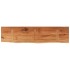 Tablero rectangular madera de acacia borde vivo 160x40x2,5