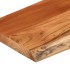 Tablero rectangular madera de acacia borde vivo 160x40x2,5