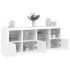 Aparador con luces LED blanco 164x37x67
