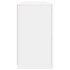 Aparador con luces LED blanco 163x37x67