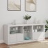 Aparador con luces LED blanco 162x37x67