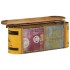 Banco almacenaje/Aparador madera maciza reciclada 120x30x40