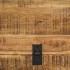 Banco almacenaje/Aparador madera maciza reciclada 120x30x40