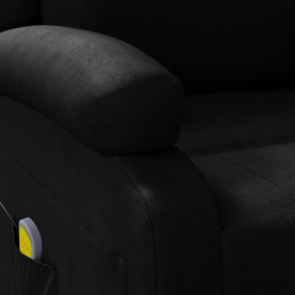 Sillón de masaje de cuero sintético