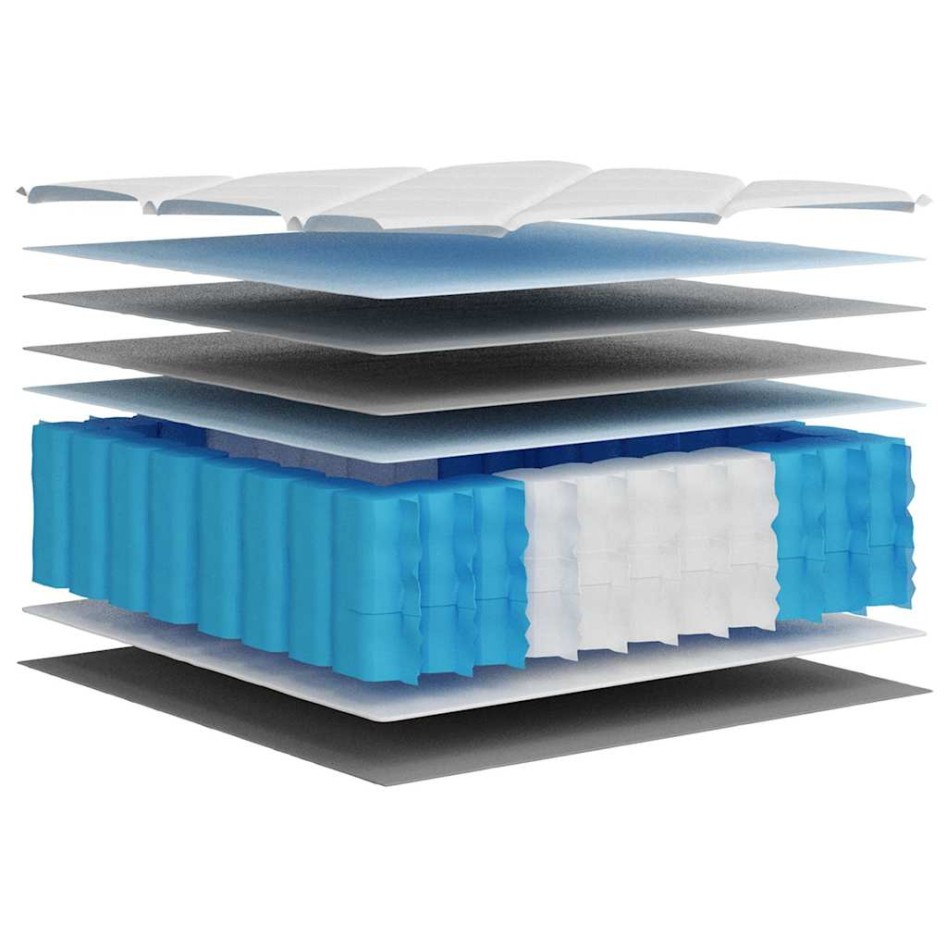 Colchón de muelles ensacados firmeza media 160x200