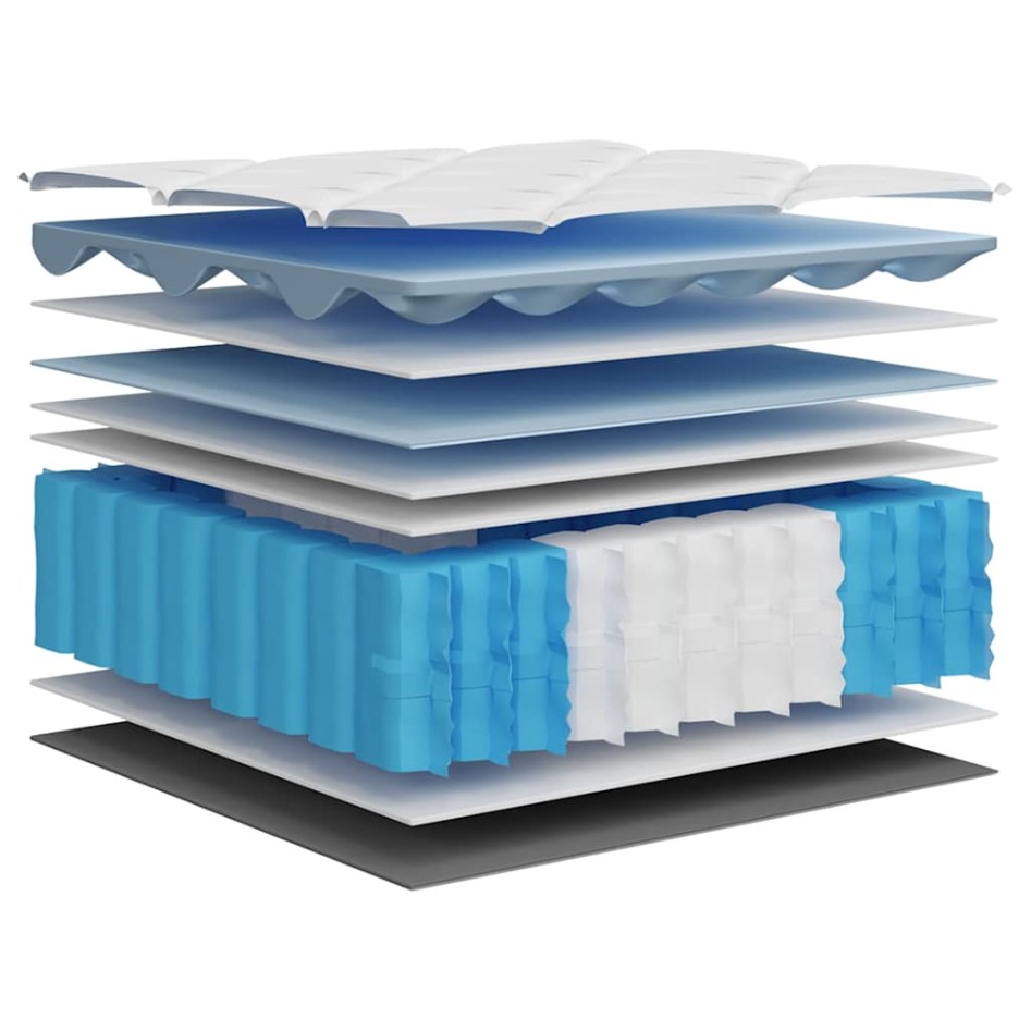 Colchón de muelles ensacados Super King Medium Plus 160x200