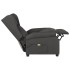 Sillón de masaje de tela gris