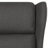 Sillón de masaje de tela gris