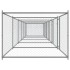 Jaula de perros con puertas acero galvanizado gris 12x2x1,5