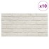 Paneles de pared 3D diseño de ladrillo 10 uds EPS