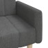 Sofá cama de 2 plazas tela gris