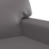 Sillón cuero sintético gris 60