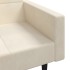 Sofá cama de 2 plazas con dos almohadas terciopelo color