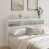 Cabecero de cama con LED blanco 180x17x102