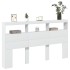 Cabecero de cama con LED blanco 180x17x102