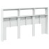 Cabecero de cama con LED blanco 180x17x102
