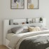 Cabecero de cama con LED blanco 220x16,5x103,5