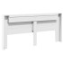 Cabecero de cama con LED blanco 220x16,5x103,5