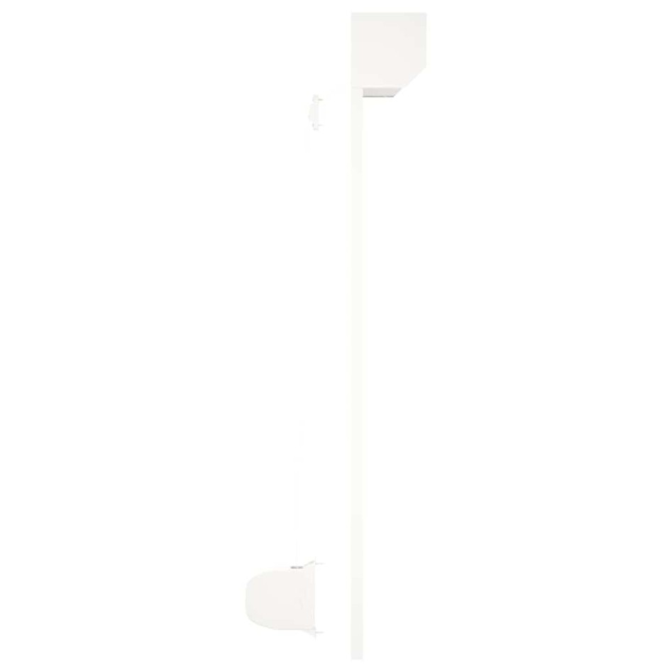 Persiana de aluminio blanca 100x120