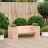 Banco con jardineras madera maciza Douglas 167,5x60x65