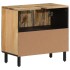 Armario de lavabo para baño madera maciza de mango 62x33x58