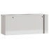 Armario de pared de cocina puertas correderas acero