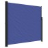 Toldo lateral retráctil azul 180x300