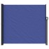 Toldo lateral retráctil azul 180x300
