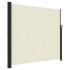 Toldo lateral retráctil crema 180x500