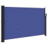 Toldo lateral retráctil azul 120x600