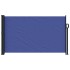 Toldo lateral retráctil azul 120x600