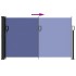Toldo lateral retráctil azul 120x600