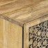 Conjunto de muebles de baño 3 piezas madera maciza de