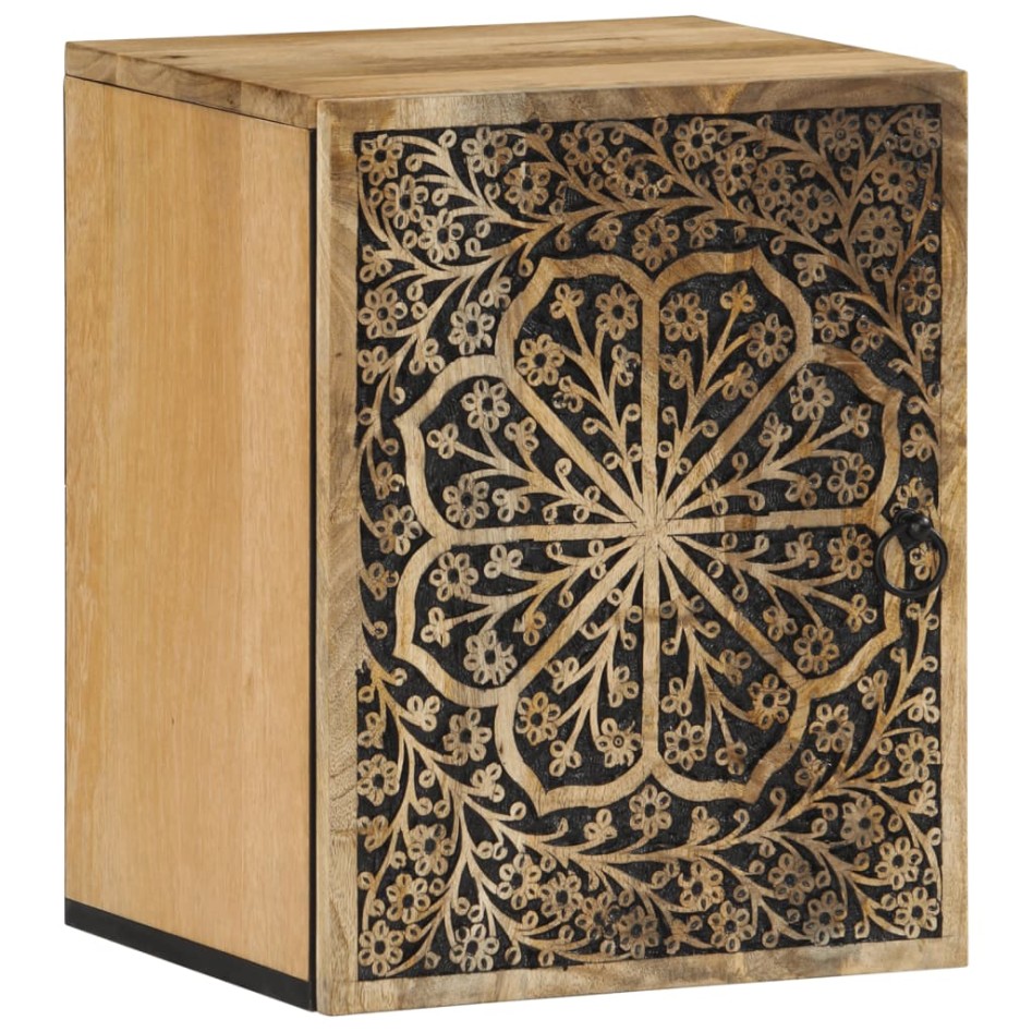 Conjunto de muebles de baño 5 piezas madera maciza de