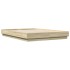 Estructura de cama madera de ingeniería roble Sonoma 150x200