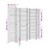 Biombo separador de 6 paneles madera maciza Paulownia