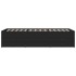 Sofá cama con cajones sin colchón negro 100x200