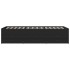 Sofá cama con cajones sin colchón negro 75x190