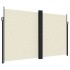 Toldo lateral retráctil crema 200x1000