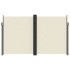 Toldo lateral retráctil crema 200x1000