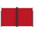 Toldo lateral retráctil rojo 200x1000