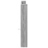 Cabecero de cama con LED gris Sonoma 200x16,5x103,5