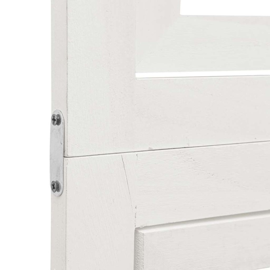 Biombo separador de 6 paneles madera maciza Paulownia