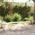Banco de jardín madera maciza abeto 115