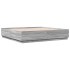 Estructura de cama madera de ingeniería gris Sonoma 180x200