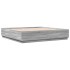 Estructura de cama madera de ingeniería gris Sonoma 180x200