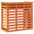 Mesa alta bar de jardín madera pino marrón cera 113,5x50x103